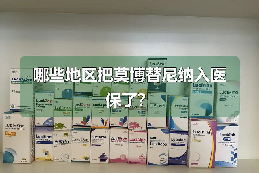哪些地区把莫博替尼纳入医保了？
